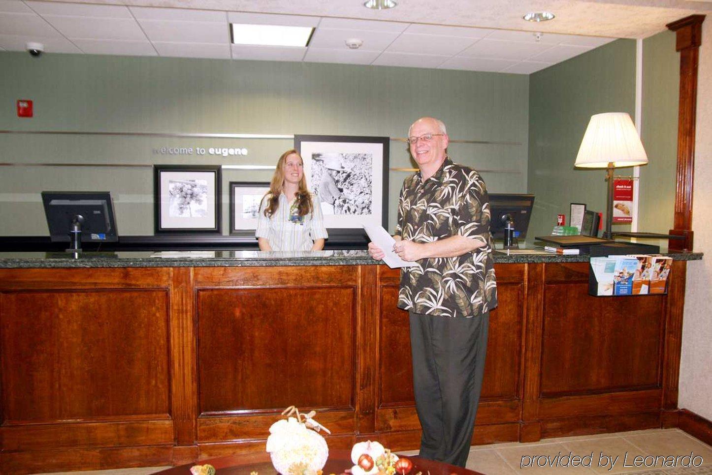 Hampton Inn Eugene Beltér fotó